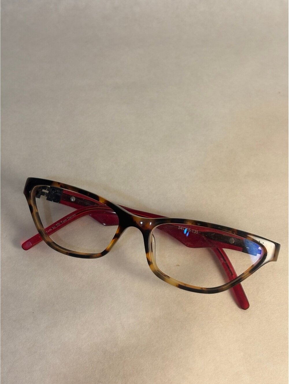 Tom Davies Handmade eyeglass frames TD174 Col 499